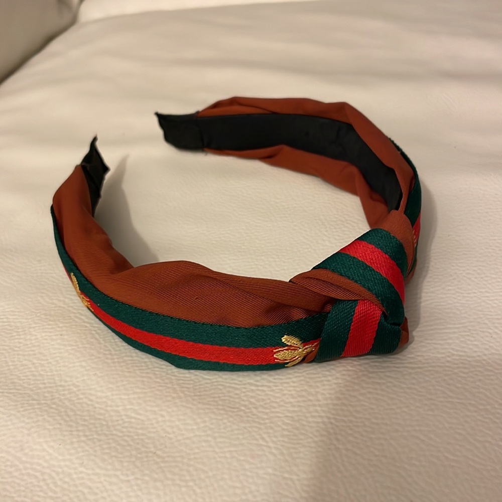 RED GREEN BEE HEADBAND